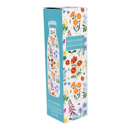 Wild flowers stainless steel drinking bottle 500ml box