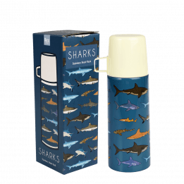 Sharks Flask And Cup out of box