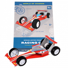 Racing car kit fully assembled with box