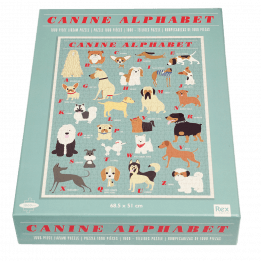 Best in Show Canine Alphabet puzzle box