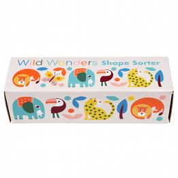 Wild Wonders shape sorter box
