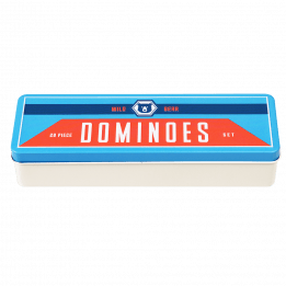 Wild Bear dominoes tin