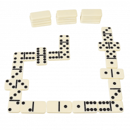 Wild Bear domino tiles in example game