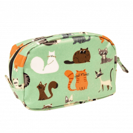 Nine Lives makeup bag