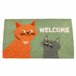nine lives design doormat surface
