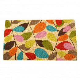 vintage ivy design doormat surface