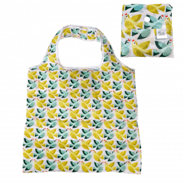 Love Birds Recycled Foldaway Shopper Bag