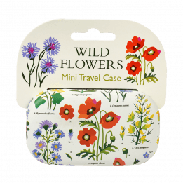 Wild flowers mini travel case