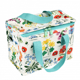 Wild flowers lunch bag, insulated lunch bag