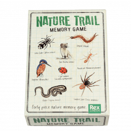 Nature Trail memory game box lid