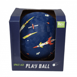 Space Age play ball in box