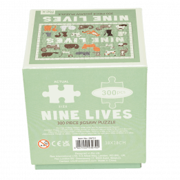 Nine Lives 300 Piece Jigsaw Puzzle