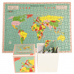 World map 300 pieces jigsaw puzzle