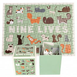 Nine Lives 300 Piece jigsaw puzzle