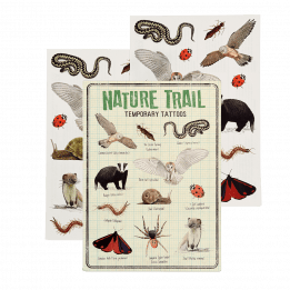 Nature Trail temporary tattoos