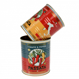 Passata Storage Tins (set Of 2)