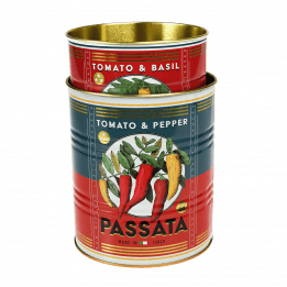 Passata Storage Tins (set Of 2)