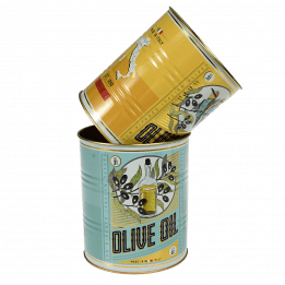 Olive Oil Storage Tins (set Of 2)