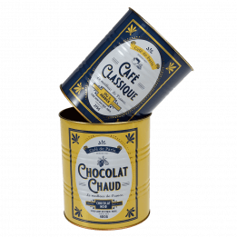 Café De Paris Storage Tins (set Of 2)