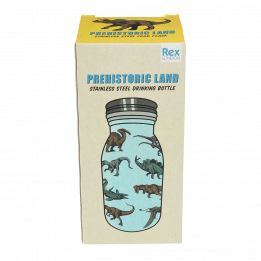 Prehistoric Land 250ml stainless steel bottle box