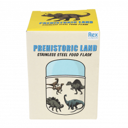 Prehistoric Land stainless steel food flask box