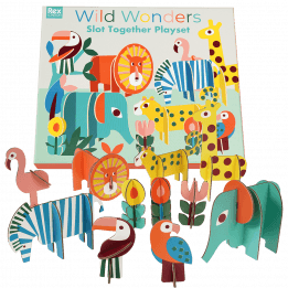 Wild Wonders Slot Together Playset