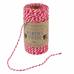 Red And White Baker's Twine