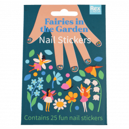 Fairies In The Garden Nail Stickers (Pack Of 25)