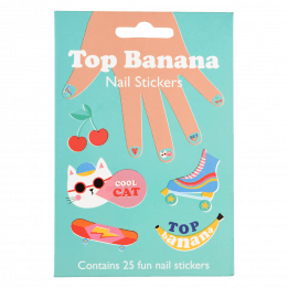Top Banana Nail Stickers 