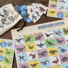 Prehistoric Land Dinosaur Bingo