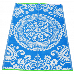 Blue Recycled Floor Mat