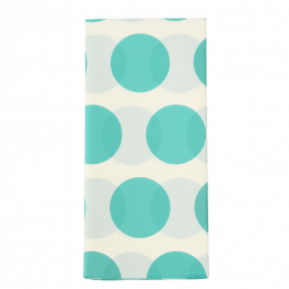 Turquoise on white Spotlight tissue paper sheets