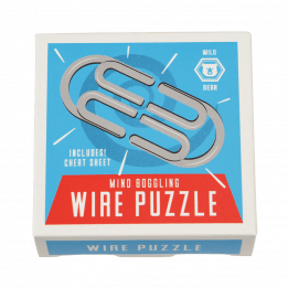 Wild bear wire puzzle