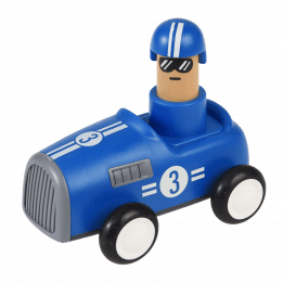 Push Down Action Racing Car Blue