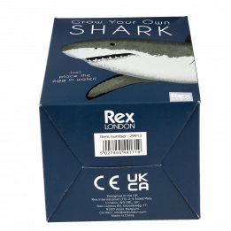 Sharks grow your own shark bottom of box