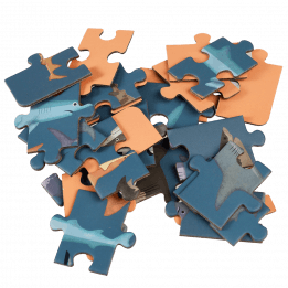 Sharks 24 Piece Mini Puzzle