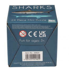 Sharks 24 Piece Mini Puzzle