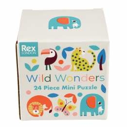 wild wonders 24 piece mini puzzle