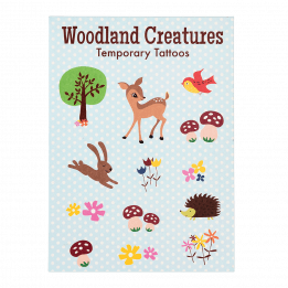 Woodland Creatures Temporary Tattoos 