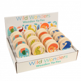 Wild wonders wooden yoyo