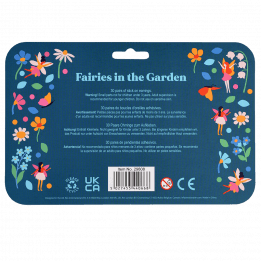 Fairies In The Garden Stick On Earrings