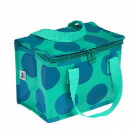 Blue On Turquoise Spotlight Lunch Bag