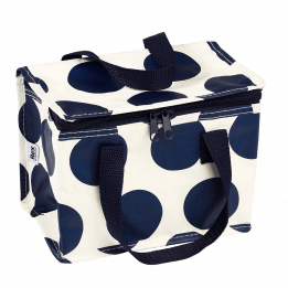 Navy On White Spotlight Lunch Bag