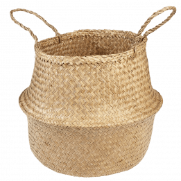 Large Natural Colour Seagrass Basket