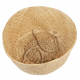 Large Natural Colour Seagrass Basket