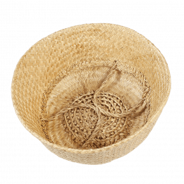 Medium Natural Colour Seagrass Basket