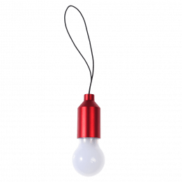 Spirit Of Adventure Light Bulb Keyring-Red