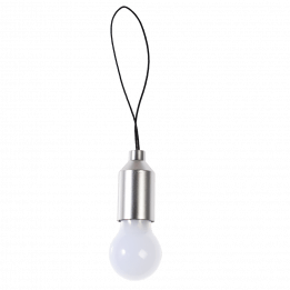 Spirit Of Adventure Light Bulb Keyring-Silver