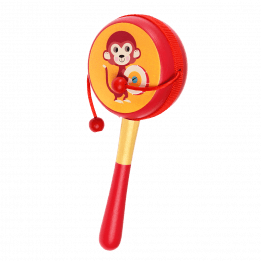 Animal Band Rattle Drum