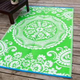 Green Recycled Floor Mat 